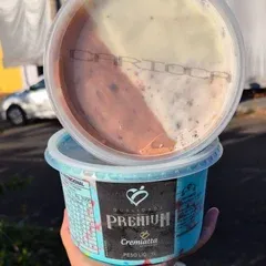 Sorvete 1 Litro + Cobertura Grátis