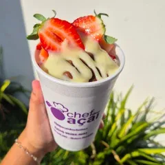 Turbinado | Açaí com leite em pó, leite condensado, morango e Nutella Pote 350ml