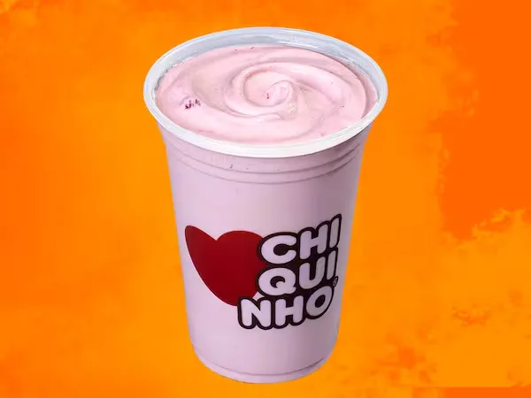 Milk Shake Proteico de Morango