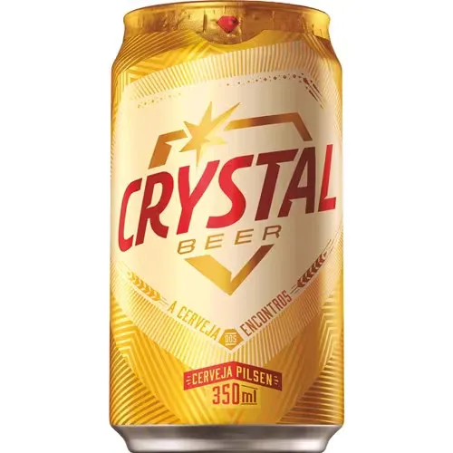 Cerveja Crystal Lata 350ml