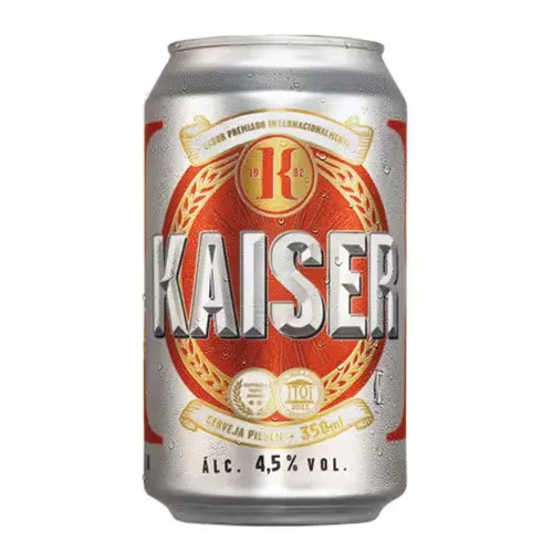 Cerveja Lata Kaiser 350ml