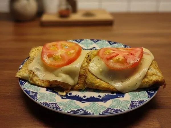 Omelete Bacon