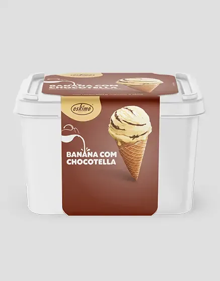 POTE 2L BANANA C/ CHOCOTELLA