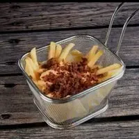 Batata com Cheddar e Bacon - Pequena