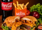 Burger de Costelão 350g + Batata + Coca Coca 1l - Serve 2 Pessoas