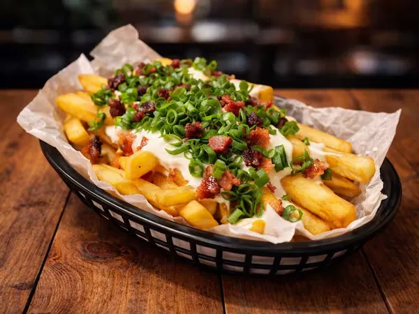 Fritas da Casa (Molho Branco Cremoso)