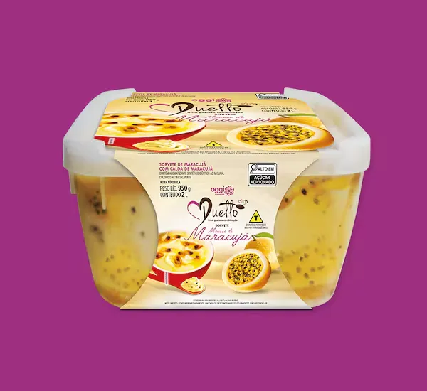 2 Litros Duetto Mousse De Maracujá