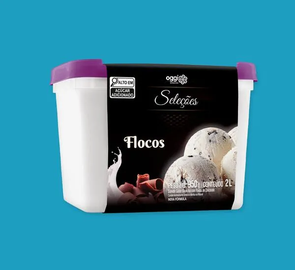 2 Litros Seleções Flocos
