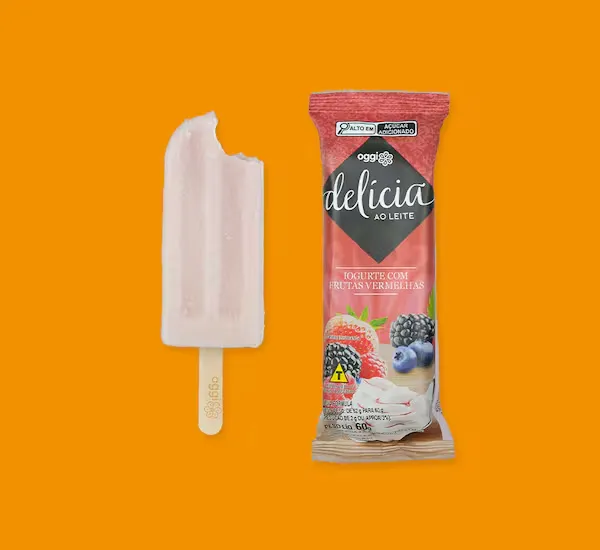 Delicia logurte Com Frutas Vermelhas 60g