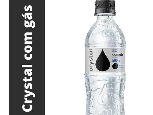 Água com Gás Crystal 500ml
