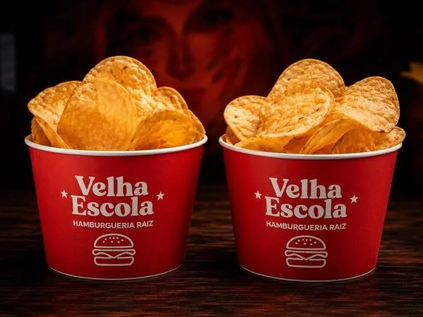 Batata Chips Em Dobro
