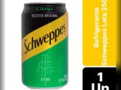 Schweppes citrus lata